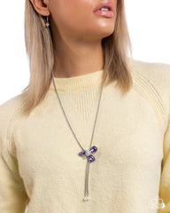 FLORAL Values - Purple - Paparazzi Necklace Image